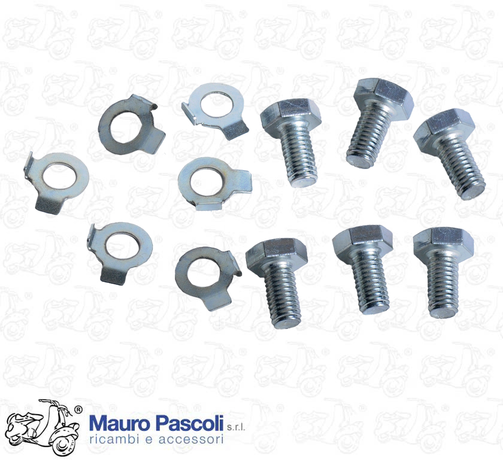 Kit 6 bolts with 6 washer