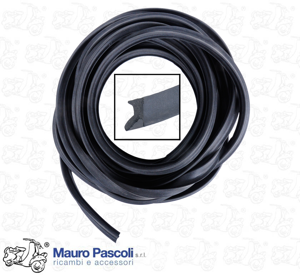 Coppia guarnizione giroporta portiera dx - sx,vettura acma Vespa  400.