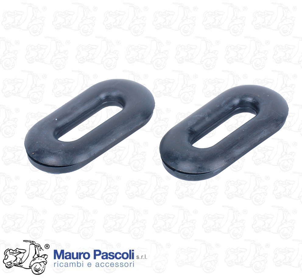 Coppia guarnizioni maniglia portiera dx - sx,vettura acma Vespa  400.