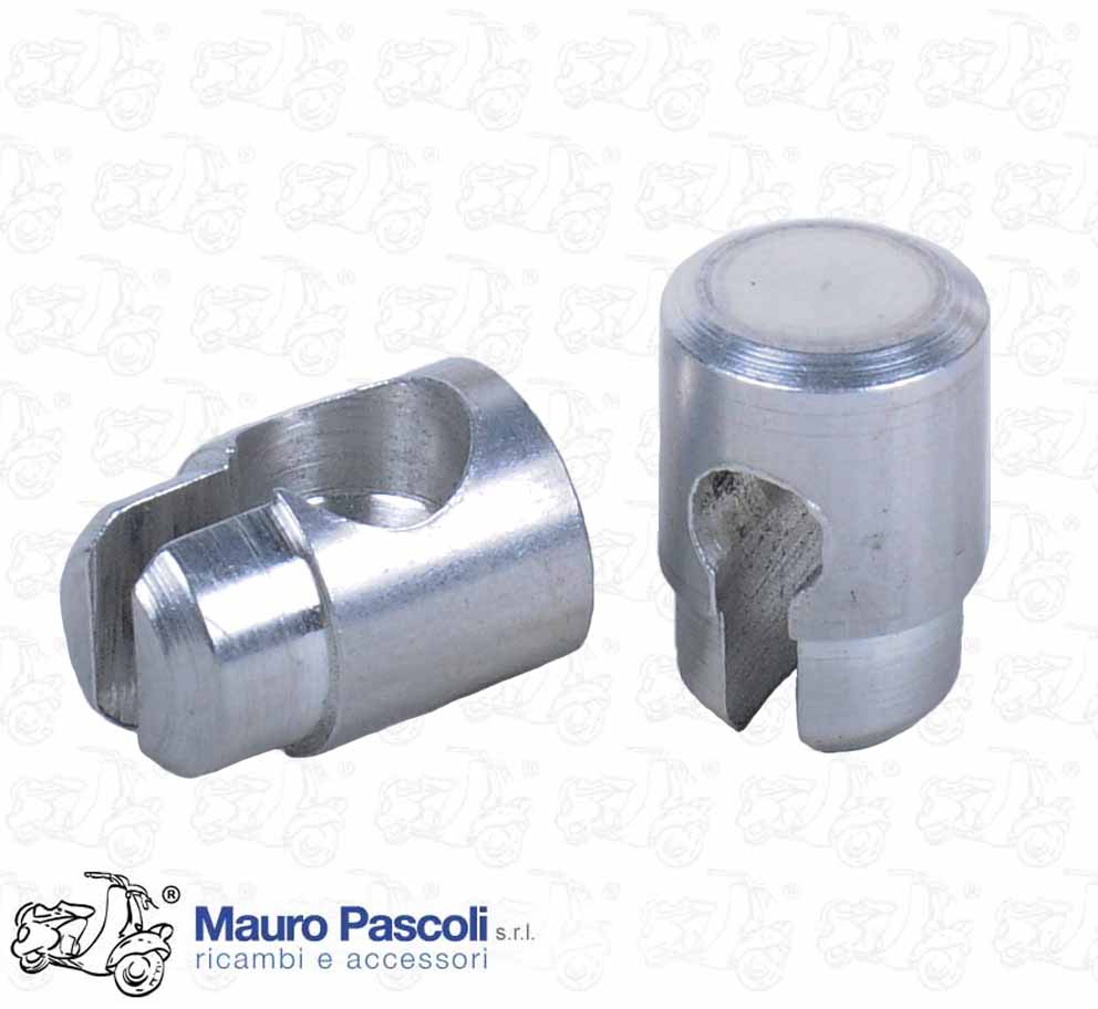 Kit 2 testina barilotto leva cavo frizione e freno anteriore,vespa - ape.
