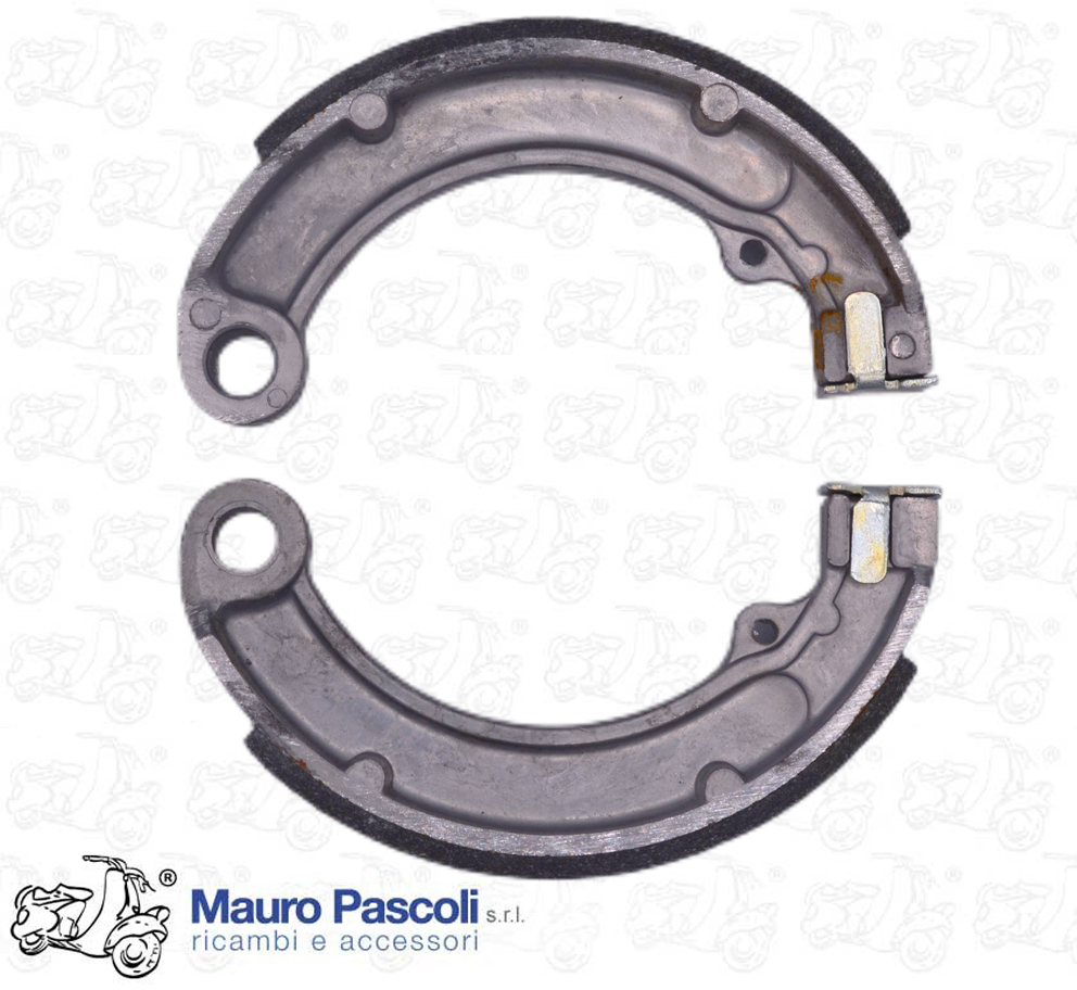 Coppia ganascia freno posteriore,vespa 50 - 90.