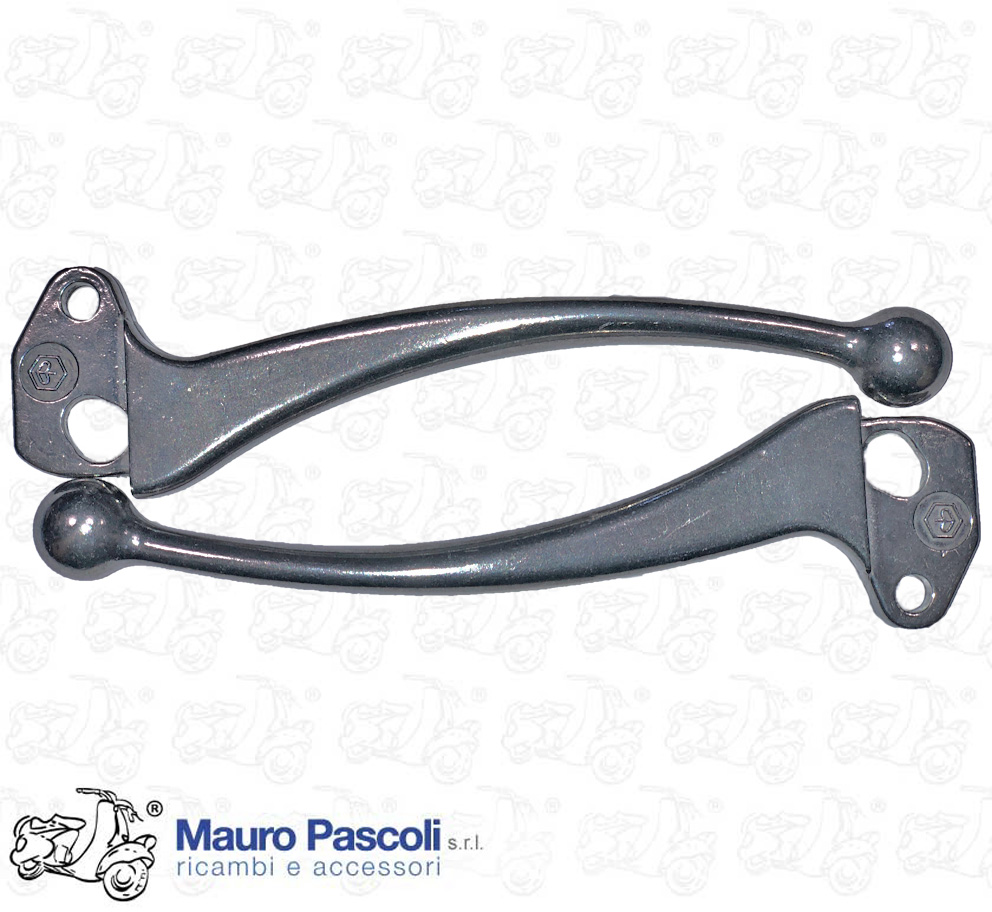 Coppia di leve per freno e frizione Vespa px - pe,ricambio originale piaggio.