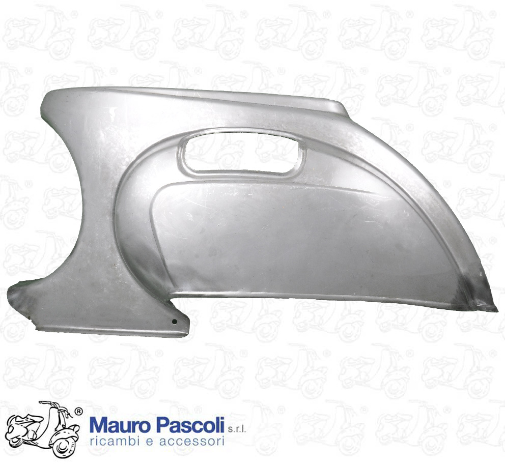 Lamierato fiancata lato sinistro,vespa 125 con apertura bauletto.