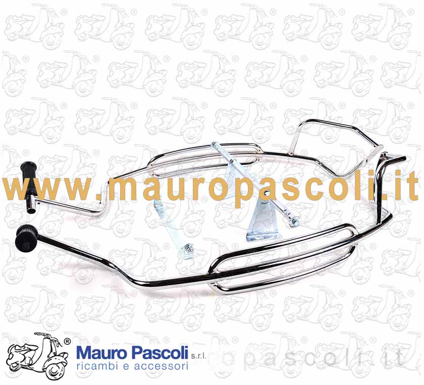 Perimetrale salvascocche cromato cup. per Vespa px - pe.