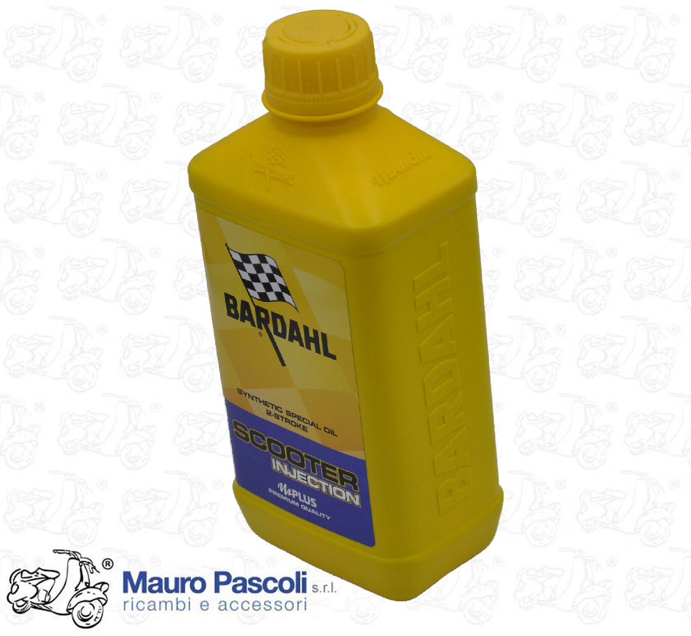 Olio miscela bardahlscooter,vespa-scooter 2 tempi confezione 1 litro.