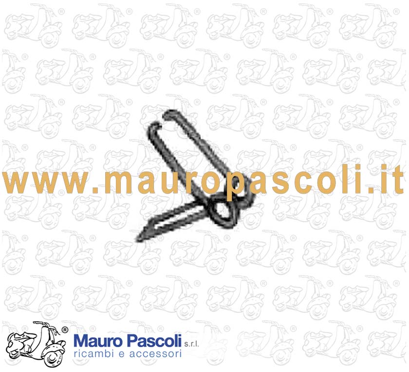 Molla sportellino del carburatore e bauletto per Vespa utilitaria.