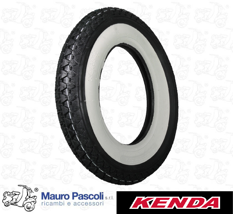 Pneumatico bianco/nero misura 3 - 50 - 10 marca kenda.