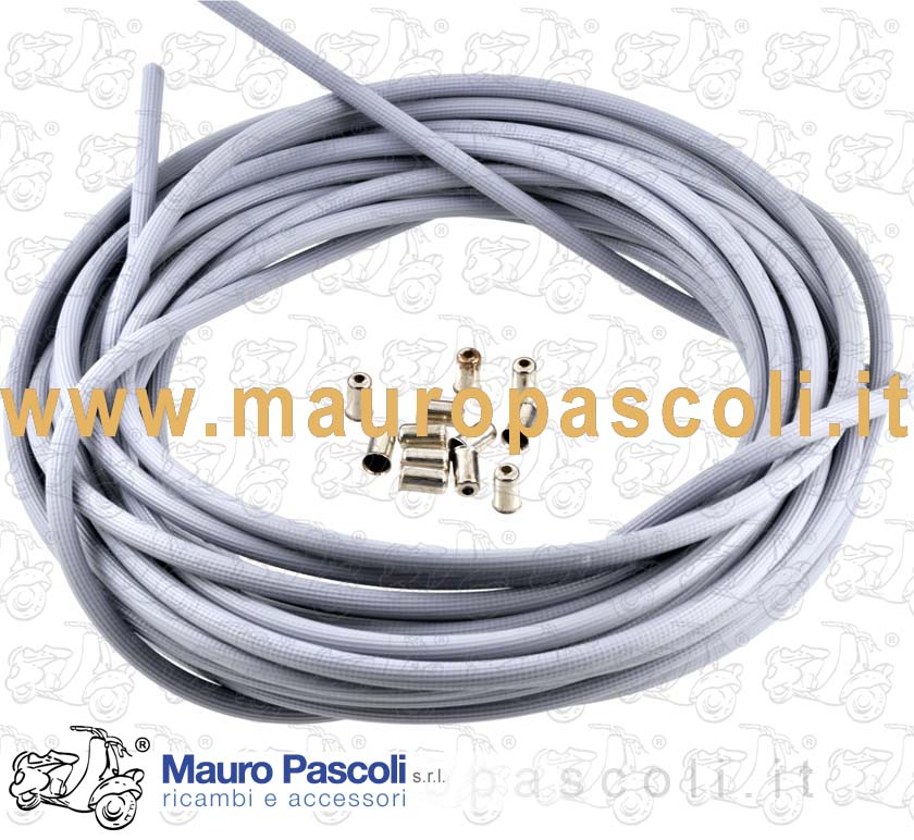 Kit guaina per trasmissioni,puntinata colore grigio ,vespa - ape.