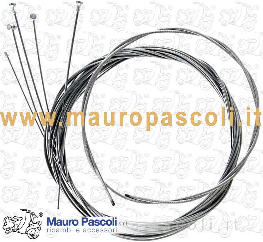 Kit n 6 cavetto di trasmissione,vespa 50 - 90 - 125 - 150 - 160 - 180 - 200.