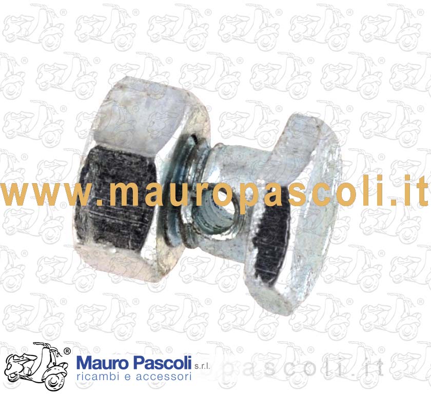 Cable screw nipple for brake