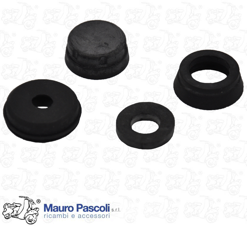 Kit gommini per revisione pompa freno piaggio,ape 50.