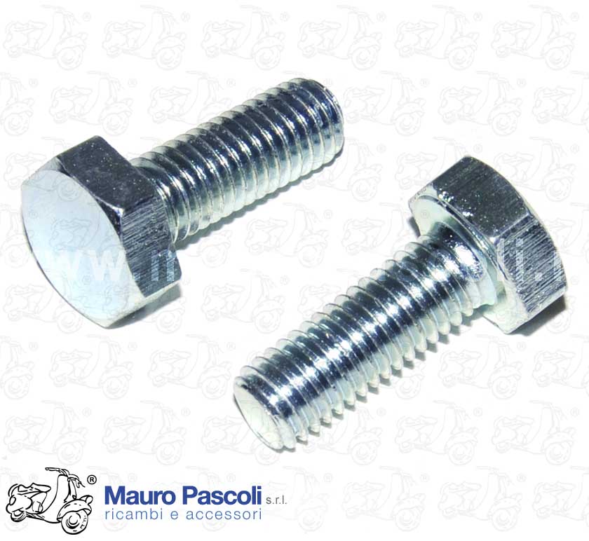 Kit 2 bulloni mm 8 x 20 zincati,fissaggio supporto ruota scorta e varie
