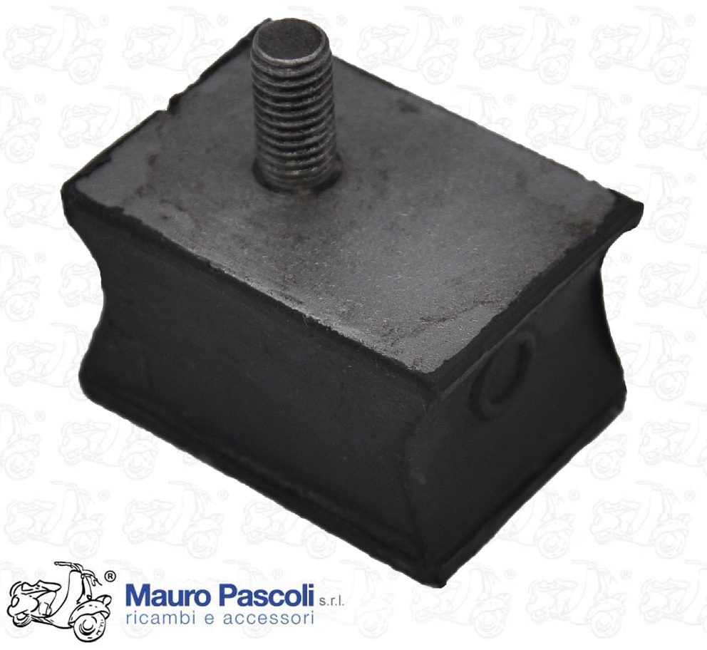 Tampone supporto elastico motore al settore cambio,ape 1965>1982.