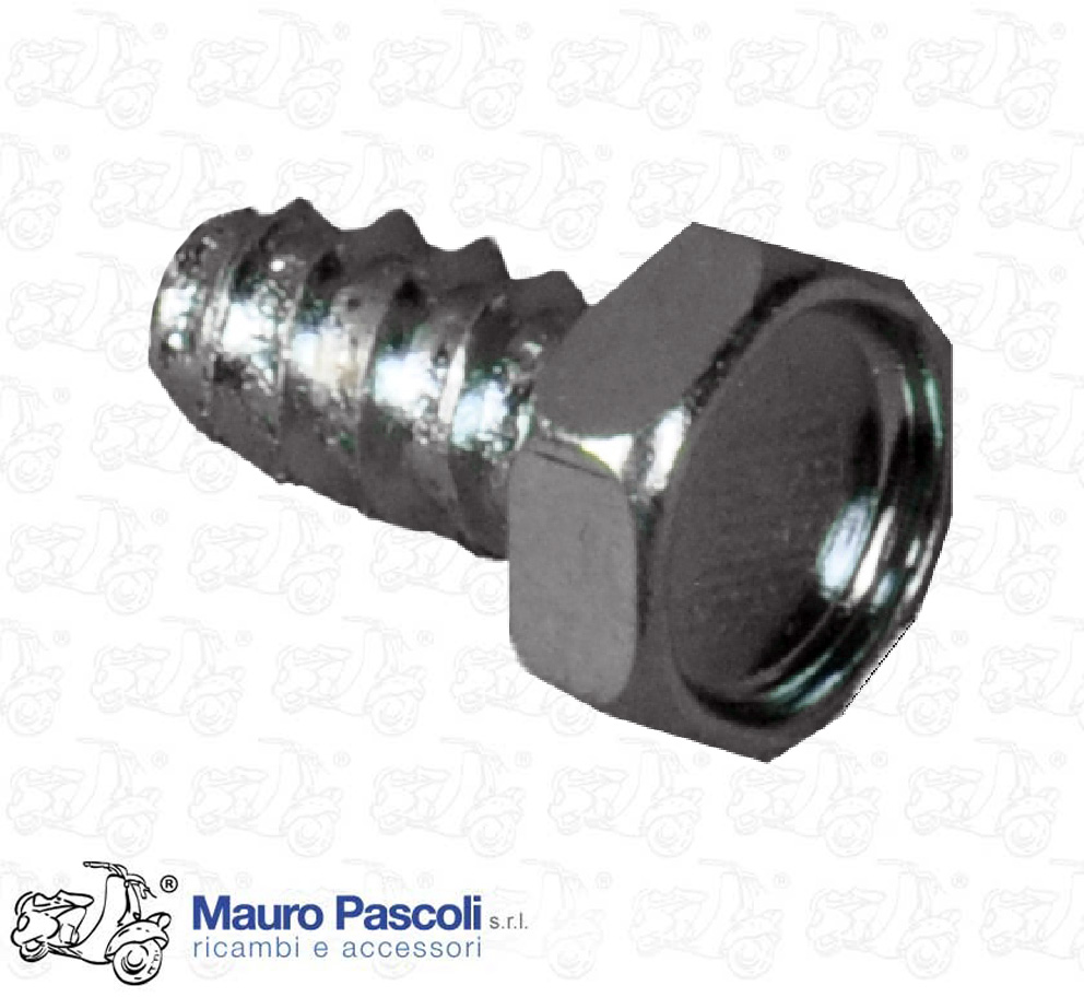 Vite molla ancoraggio faro anter. al manubrio,vespa 50 special - 75 - 125.