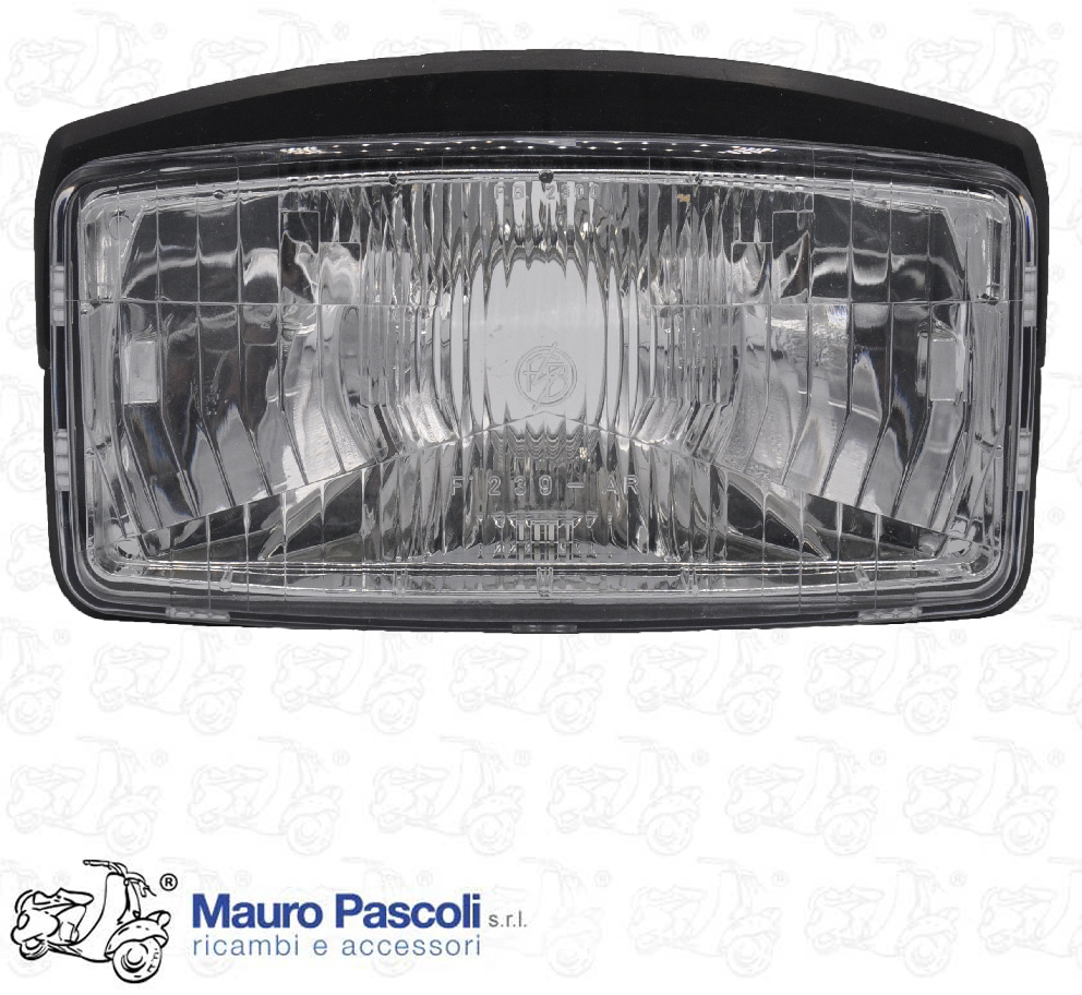 Gruppo ottico in plastica ,ricambio distribuito da piaggio,vespa 125 t5.