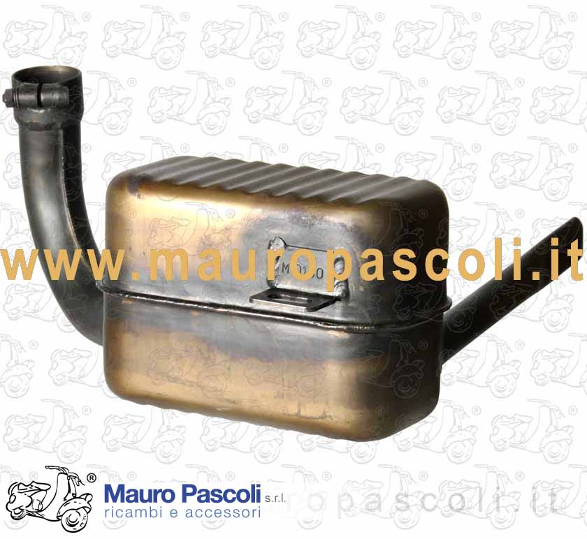 Marmitta completa,produzione mauro pascoli srl ,vespa :150 gs - vs1t.