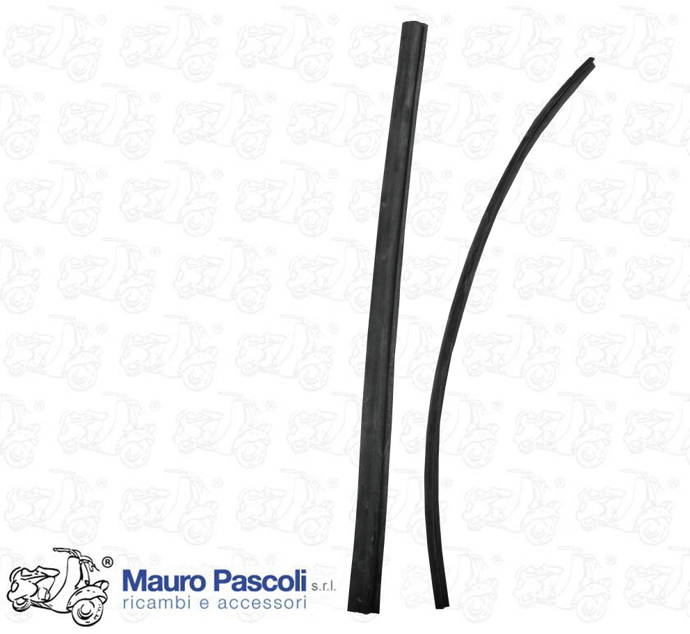 Kit n 2 listello per vetro fisso portiera Ape lato :dx - sx.