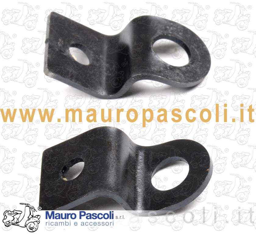 Kit 2 mollette brunite,fissaggio serbatoio,vespa 125 - 150 1954>58.