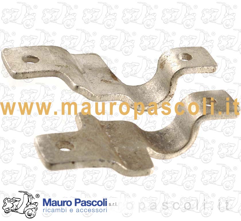 Coppia ponticello sinistro e destro reggi cavalletto,vespa 125 - 150.