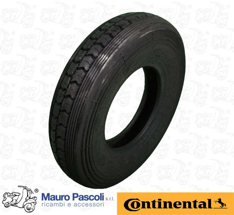 Pneumatico nero 4.00 - 8 m/c c .continental lb,ape - scooter.