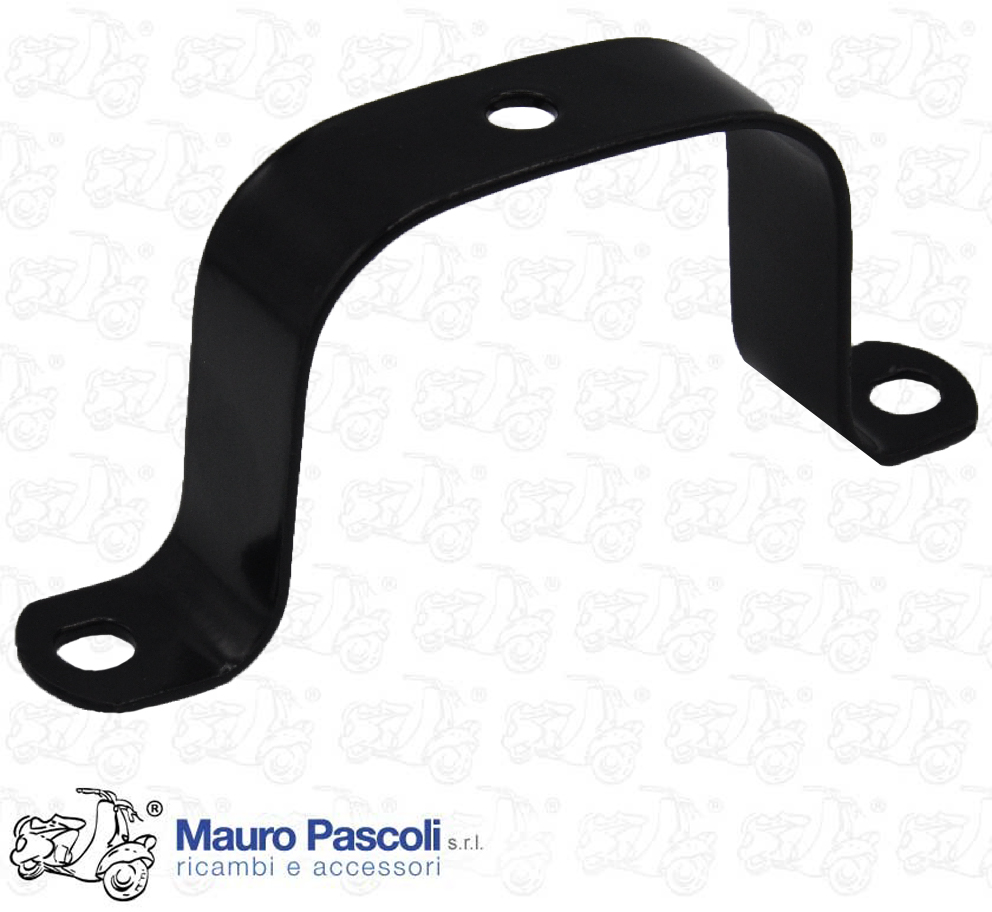 Staffa per montaggio bauletto al foro supporto ruota,vespa 50 - 90 - 125.