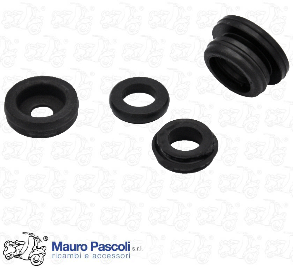 Kit gommini per revisione pompa freno piaggio,ape 50.