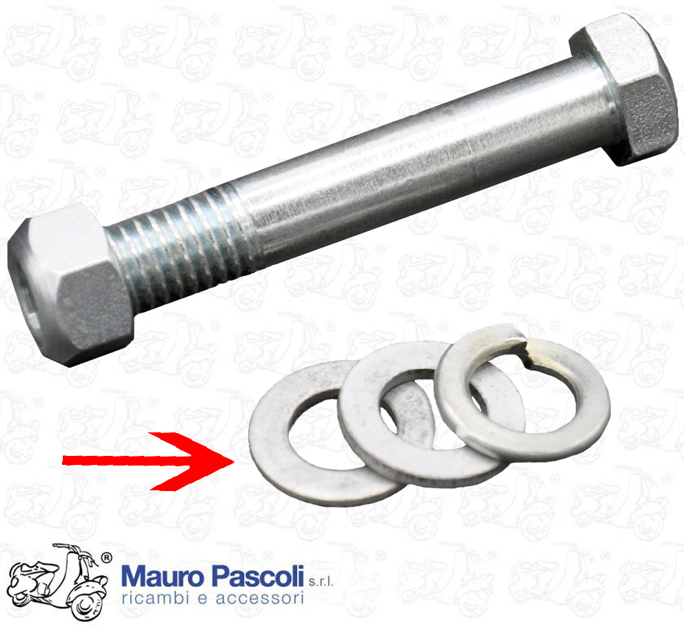 Kit rondelle ridotte per bullone manubrio,vespa - ape.
