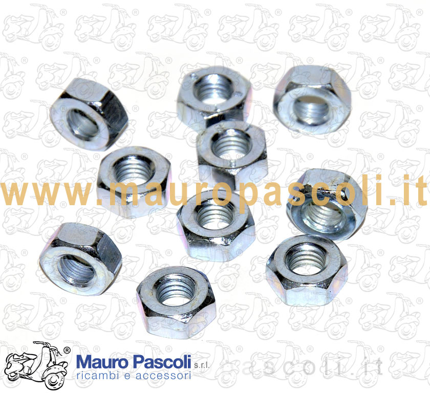 Wheel rim assembling nut