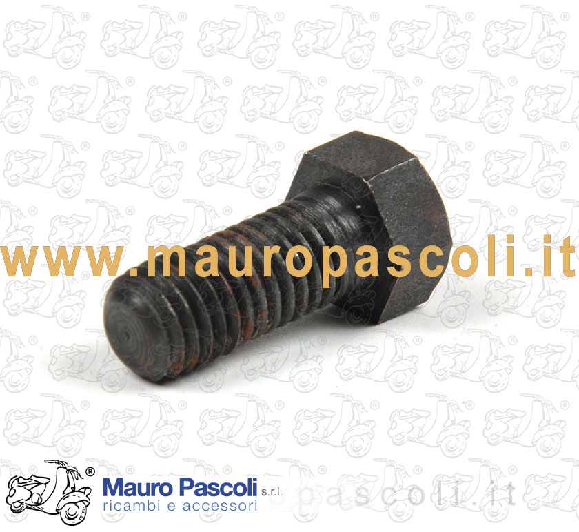 Bullone mm 10 testa mm 14,fissaggio marmitta scaricovespa 50 - 90 - 125 - 150.