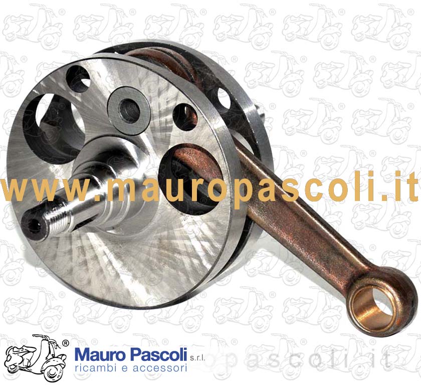 Albero motore completo di biella con bronzina,vespa 150.