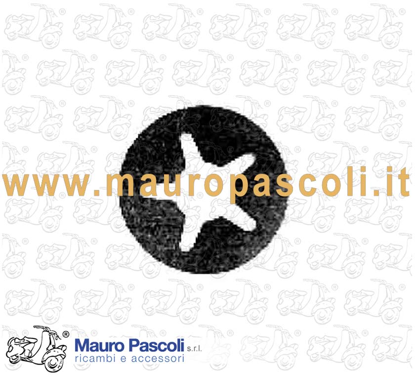 Kit 2 piastrina elastica per fissagio cresta al parafango,vespa 50 >200.