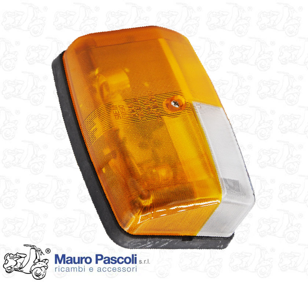 Fanalino luce posizione e freccia anteriore lato destro,marca siem,ape.