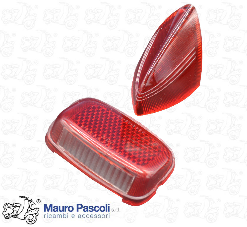 Kit 2 lenses siem brand, rear light unit Vespa  125 150 from 1958>.