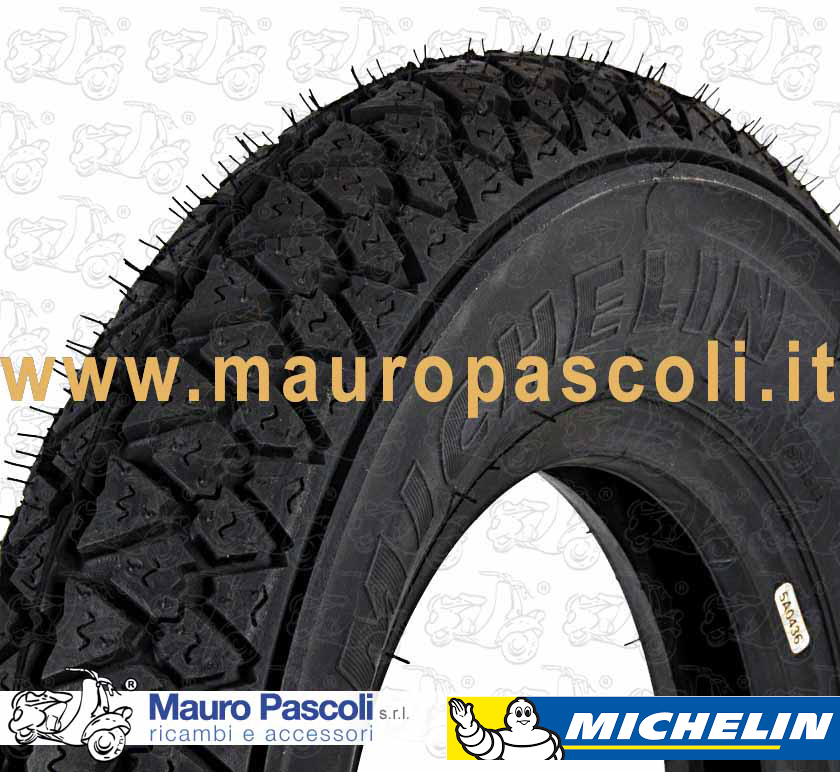 Pneumatico miichelin, misura 3.50 - 8 disegno s 83 - 46j tube type