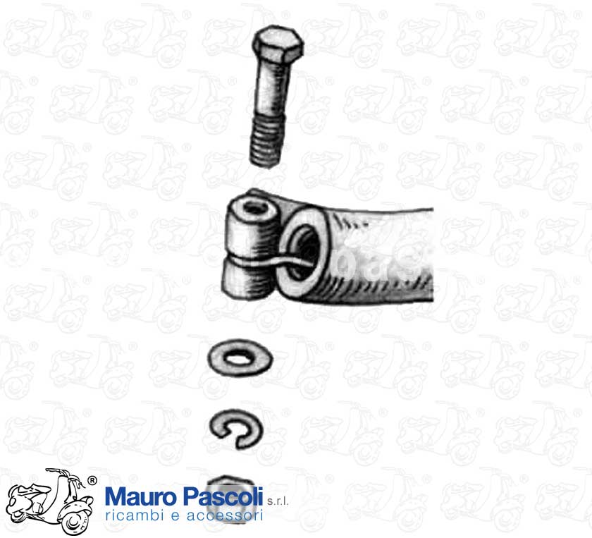 Bolt, nut, washer