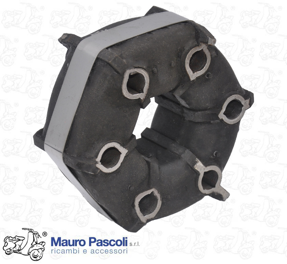 Giunto elastico semiasse ruote posteriore,foro bullone mm12,ape.