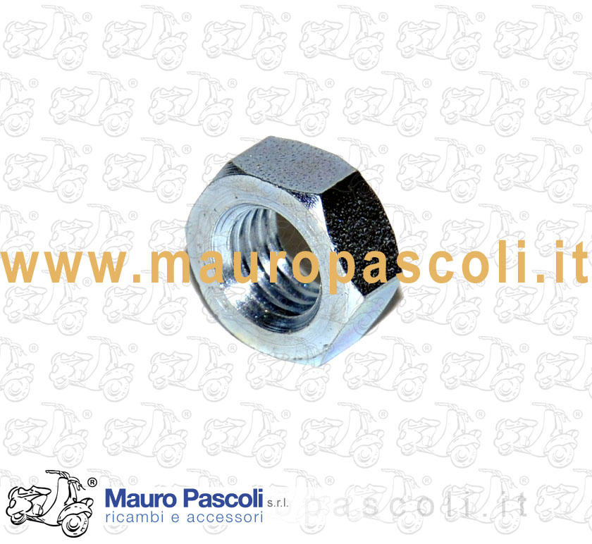 Zinc plated nut 9 x 14 mm fixing the rear shock absorber and gear shift pin