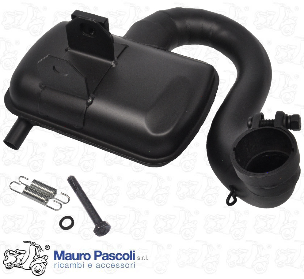 Marmitta completa,road racing,vespa pe 200.