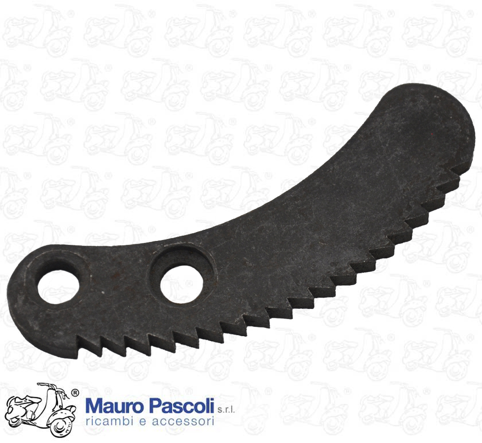 Settore dentato per leva freno a mano,ape 125 - 150.ricambio nos.