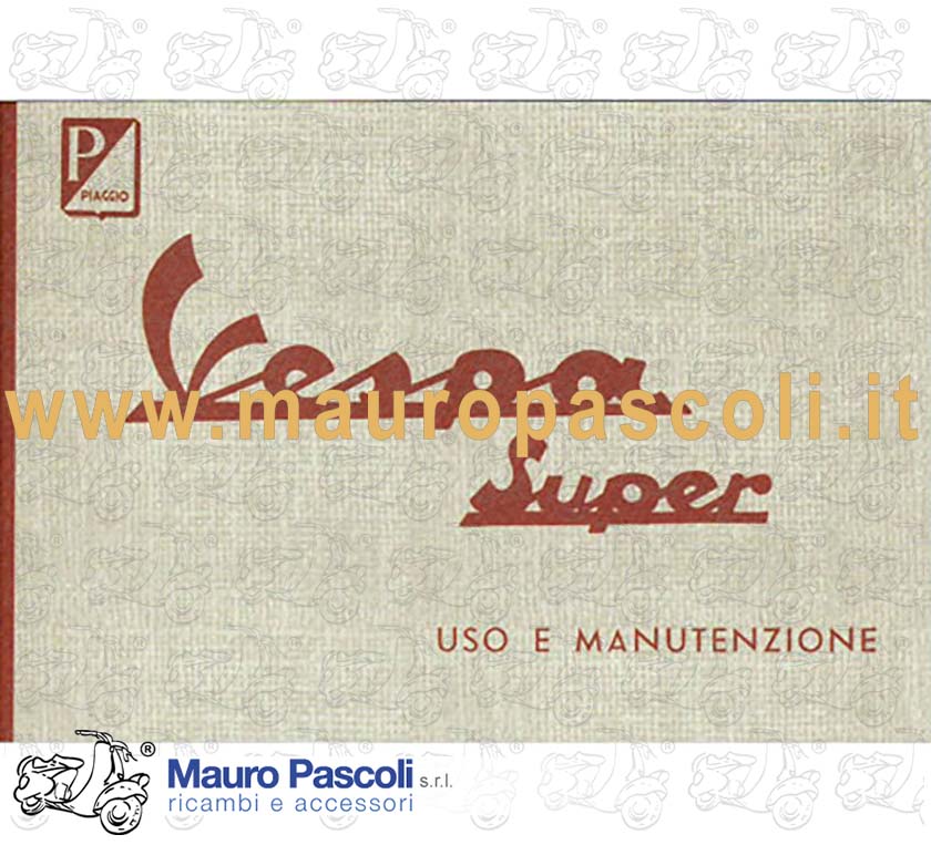 Libretto uso e manutenzione,vespa 125 - 150 1965>79.