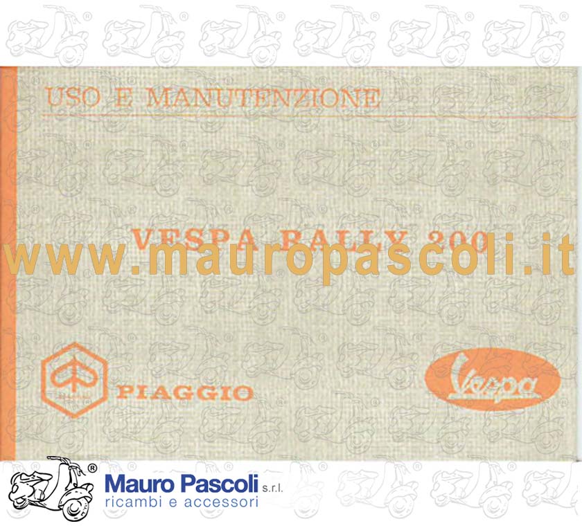 LIBRETTO USO E MANUTENZIONE
