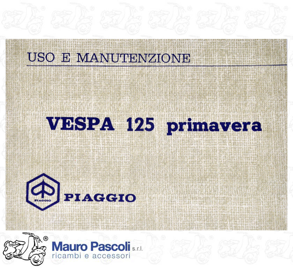 LIBRETTO USO E MANUTENZIONE