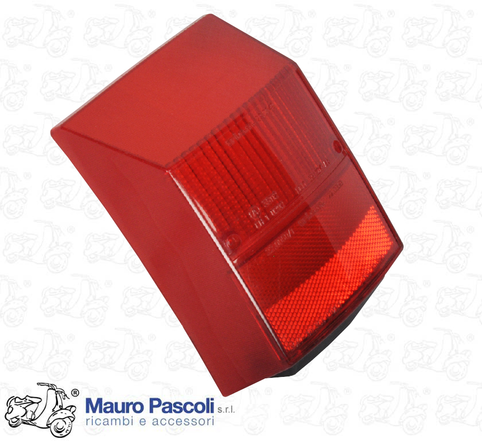 Trasparente fanalino posteriore con cattadiotro triom,vespa 125 pk.