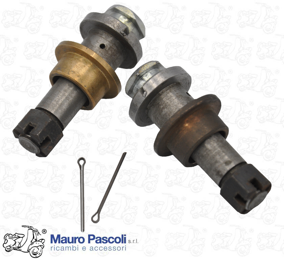 Kit 2 bullone - bronzina comp.unione traversa motore e telaio,vespa v1t 48