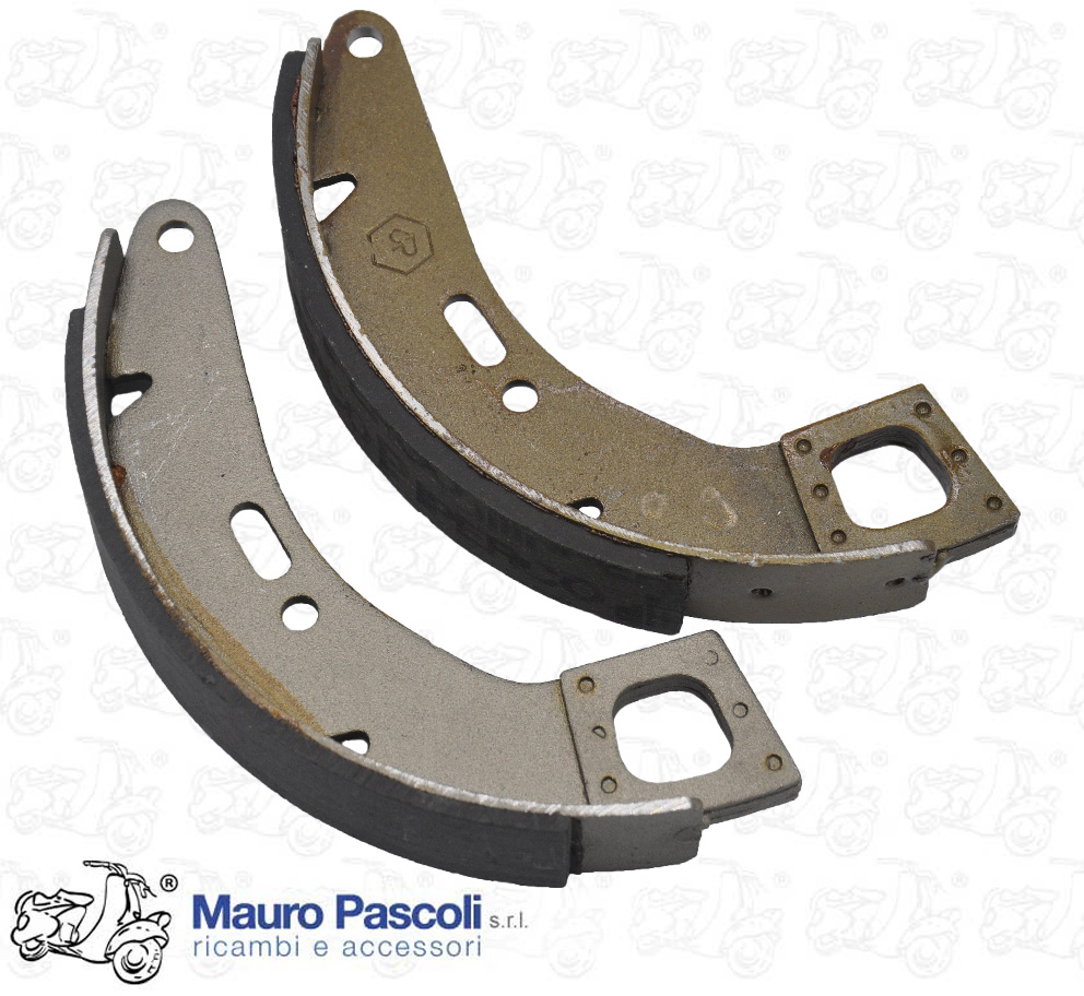 Coppia ganascia freno anteriore,ricambio orig.piaggio,vespa. Cosa 1 - 2.