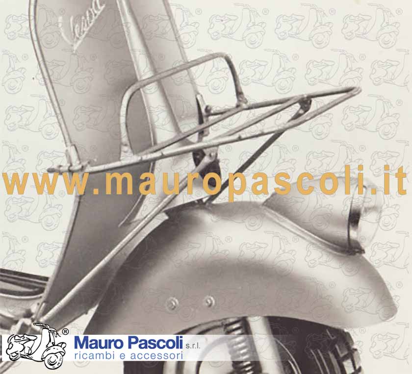 Portaequipajes cromado delantero