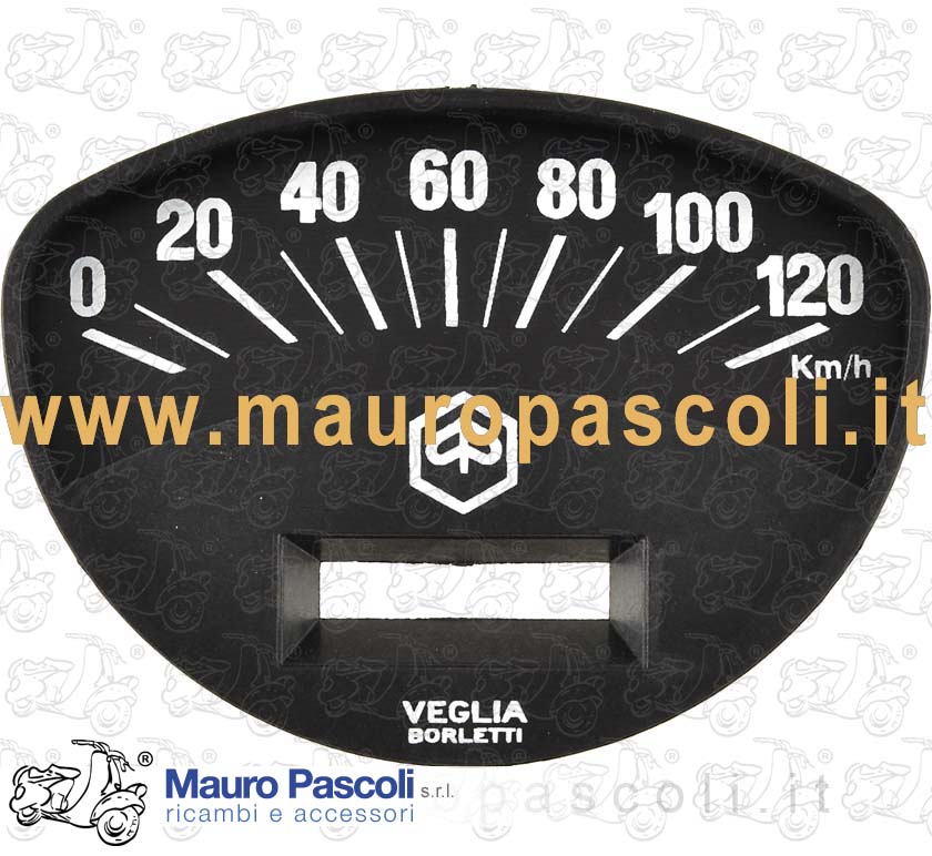 Cadran compte-kms VEGLIA BORLETTI