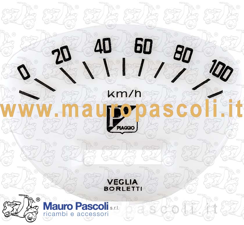 Cadran compte-kms VEGLIA BORLETTI