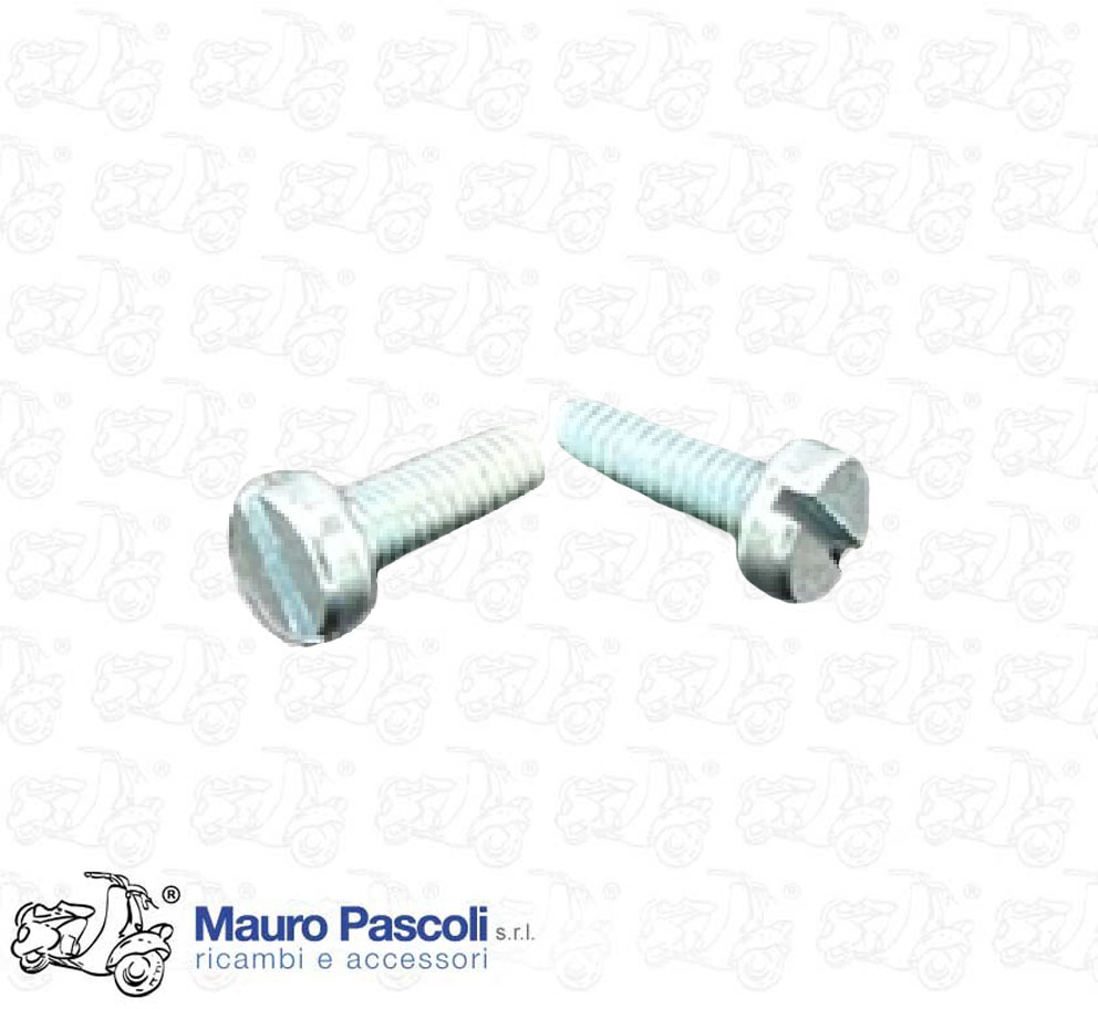 Kit n 2 viti fissaggio piastrina elastica distributore rubinetto Vespa - ape.