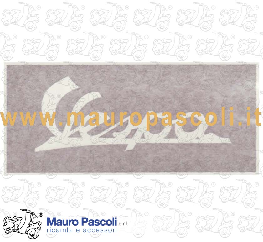 Maschera adesiva per verniciatura Vespa allo scudo, Vespa utilitaria 1953.